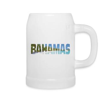 Bahamas - Bierkrug - Weiß - Rechts