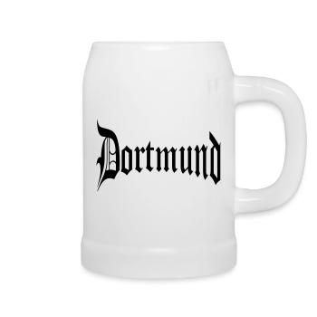 Dortmund - Bierkrug - Weiß - Rechts