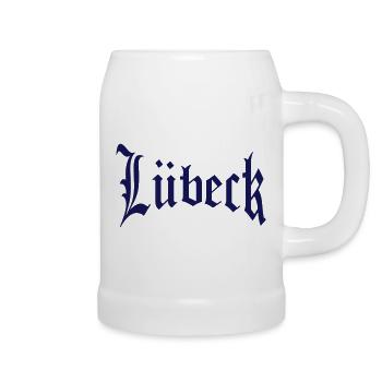 Lübeck - Beer Mug - white - Right