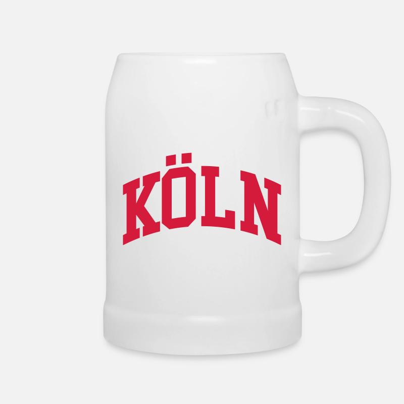 Köln - Bierkrug - Weiß