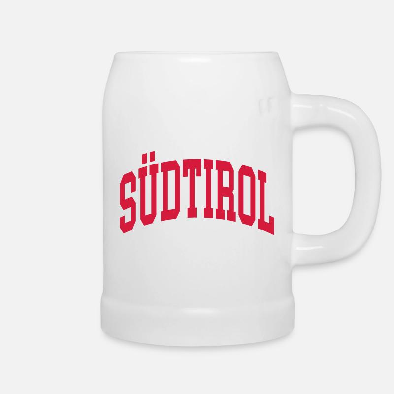 Südtirol - Bierkrug - Weiß