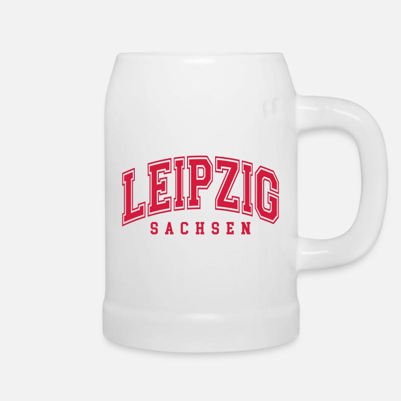 Leipzig - Bierkrug - Weiß