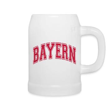 Bayern - Bierkrug - Weiß - Rechts