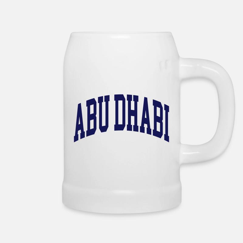 Abou Dhabi - Chope en céramique - blanc