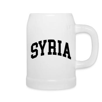 Syrien - Bierkrug - Weiß - Rechts