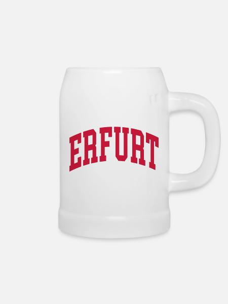 Erfurt - Bierkrug - Weiß