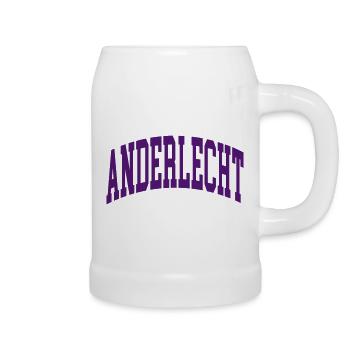 Anderlecht - Bierkrug - Weiß - Rechts