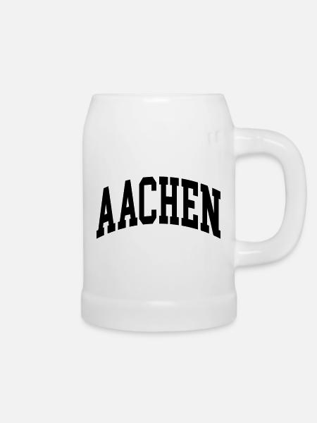 Aachen - Bierkrug - Weiß