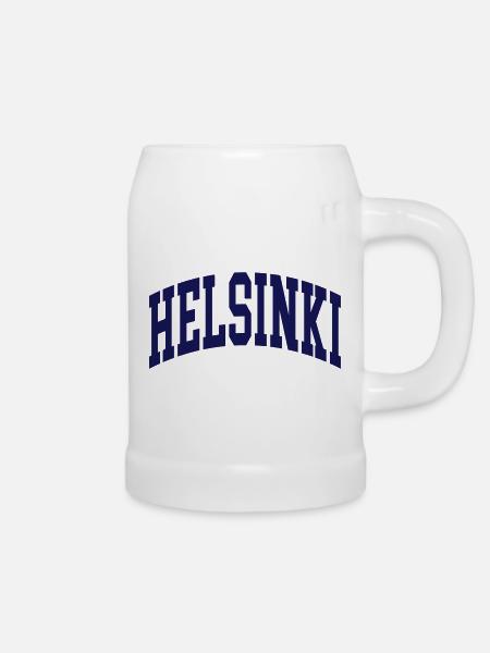 Helsinki - Bierkrug - Weiß