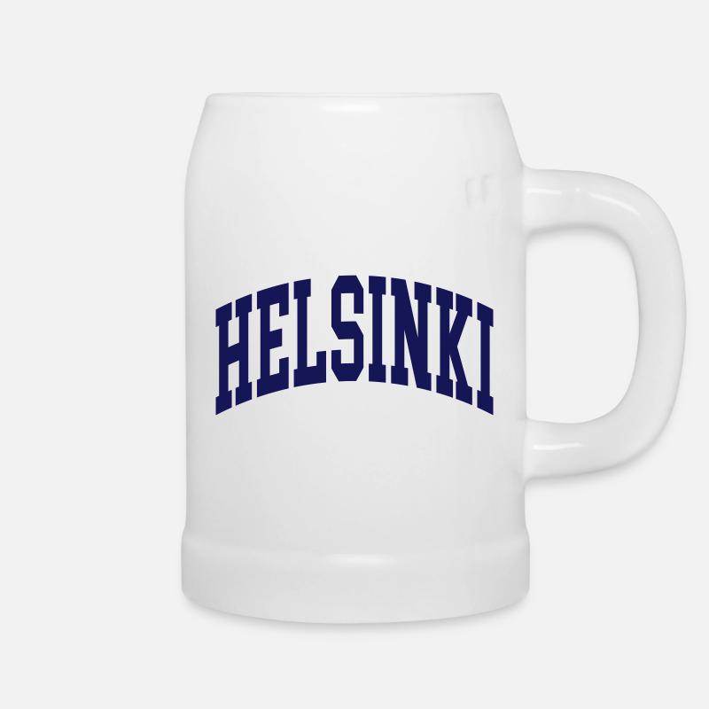 Helsinki - Bierkrug - Weiß