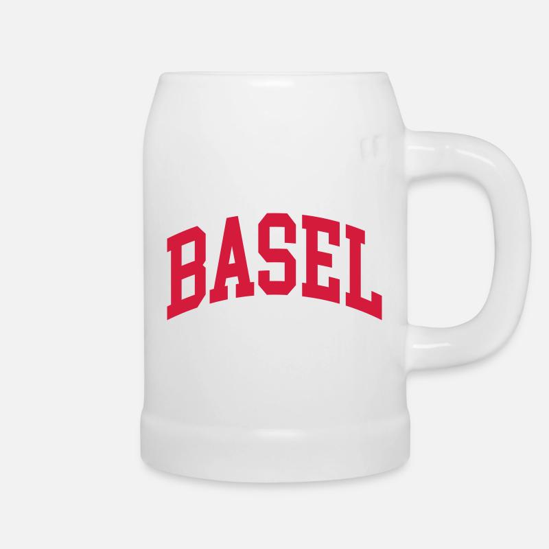 Basel - Bierkrug - Weiß