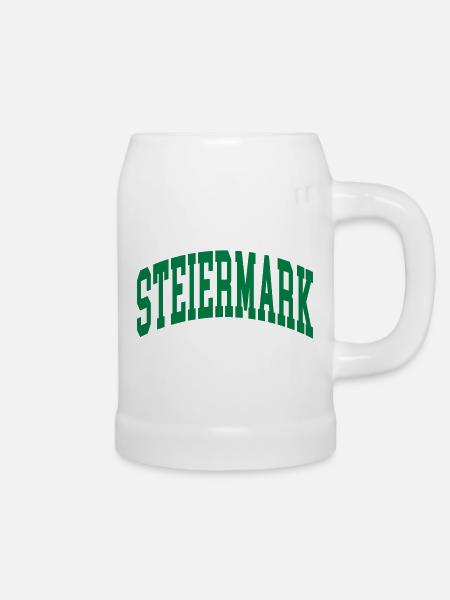 Steiermark - Bierkrug - Weiß