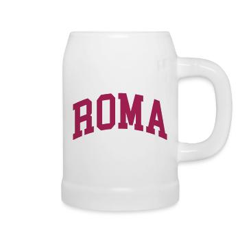 Rom - Bierkrug - Weiß - Rechts