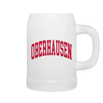 Oberhausen - Bierkrug - Weiß - Rechts