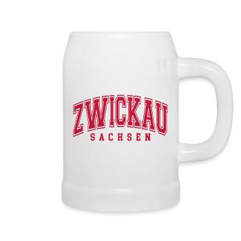 Zwickau - Bierkrug - Weiß - Rechts