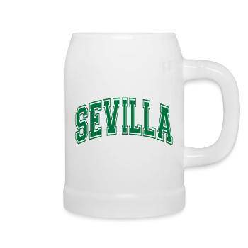 Sevilla - Bierkrug - Weiß - Rechts