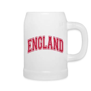 Angleterre - Chope en céramique - blanc - Droite