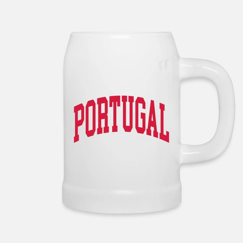 Portugal - Bierkrug - Weiß