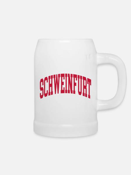 Schweinfurt - Bierkrug - Weiß