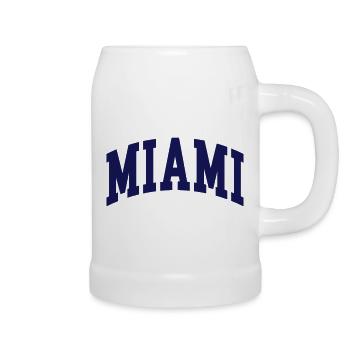 Miami - Chope en céramique - blanc - Droite