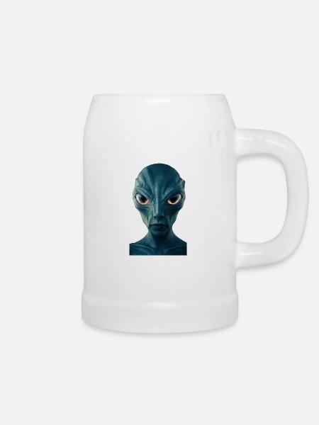 E.T. - Bierkrug - Weiß