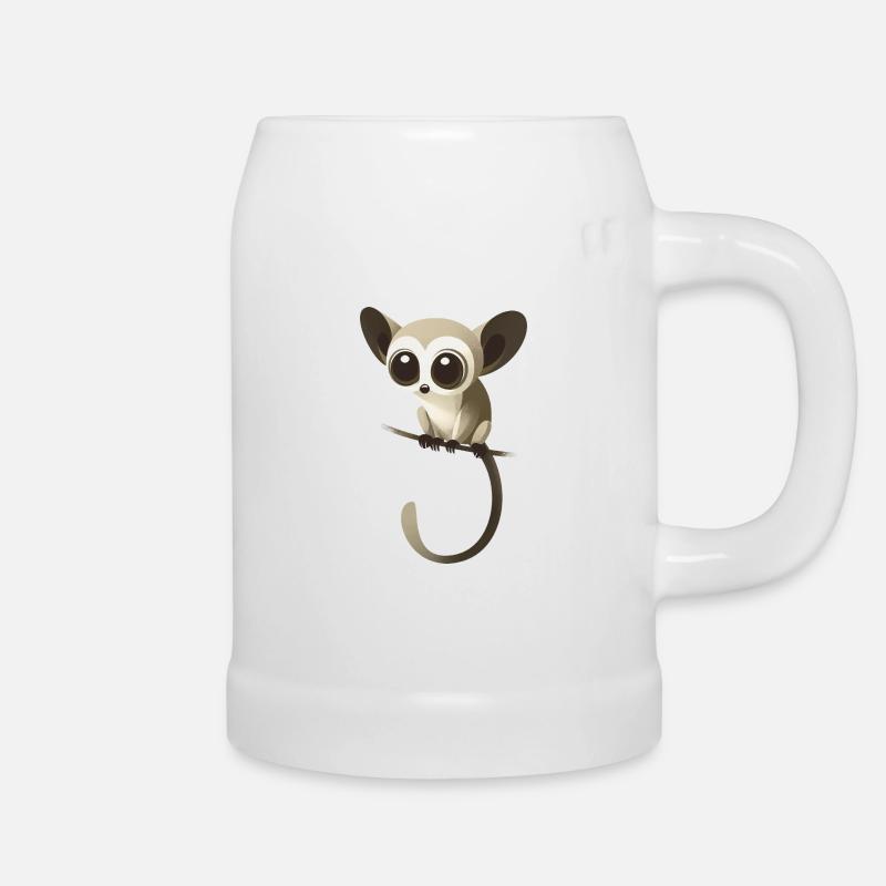 Galago - Beer Mug - white