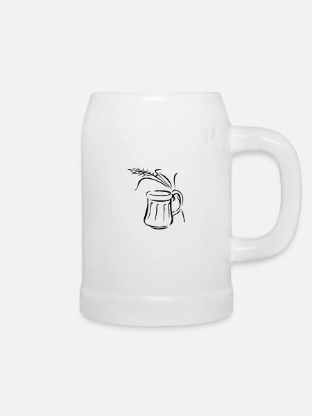 krug ...von wicki_de - Bierkrug - Weiß