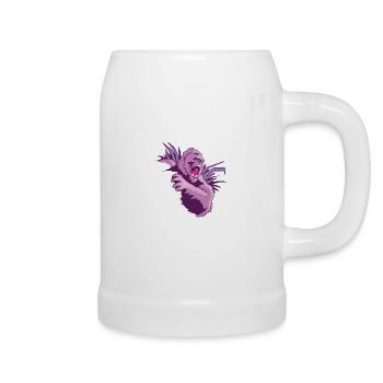 king_kong_girl - Bierkrug - Weiß - Rechts