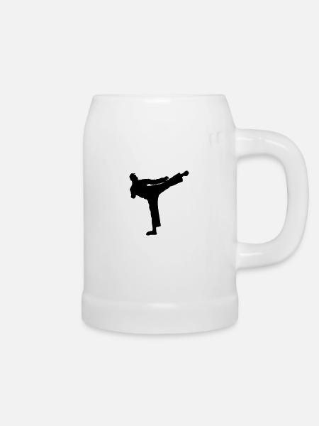 kickboxer - Bierkrug - Weiß