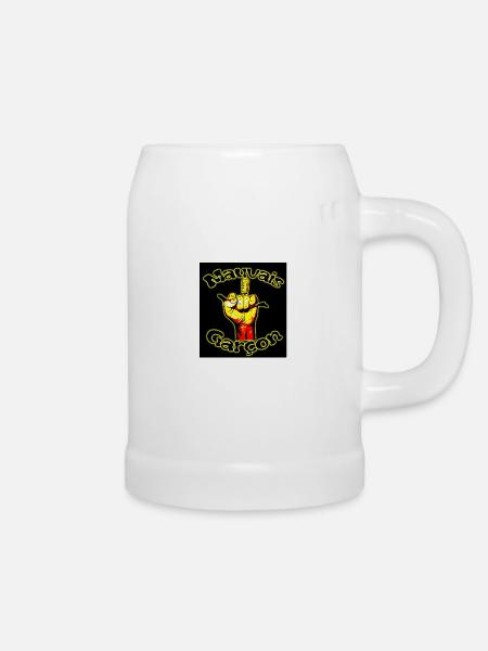 Böser Junge - Bierkrug - Weiß