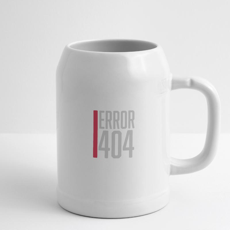 Fehler Code Error 404 Bierkrug