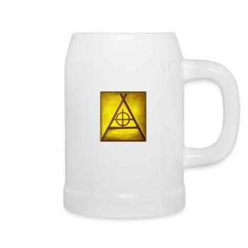 Secret Symbolism - Beer Mug - white - Right