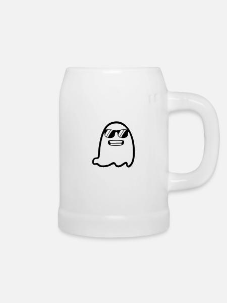 ghost - Bierkrug - Weiß
