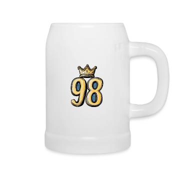 98 Number Krone - Beer Mug - white - Right