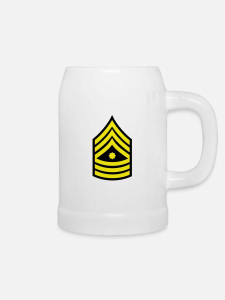 sergeant_1_f2 - Bierkrug - Weiß