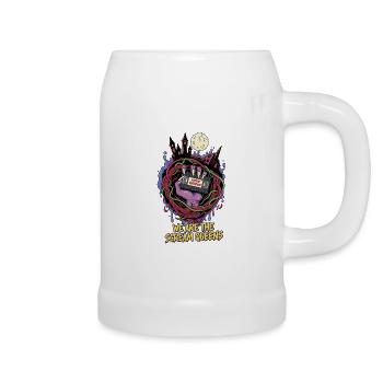 Scream Queens Horror Marathon - Beer Mug - white - Right