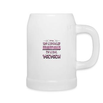 Je ne suis pas comme une maman ordinaire Je suis une maman cool - Chope en céramique - blanc - Droite