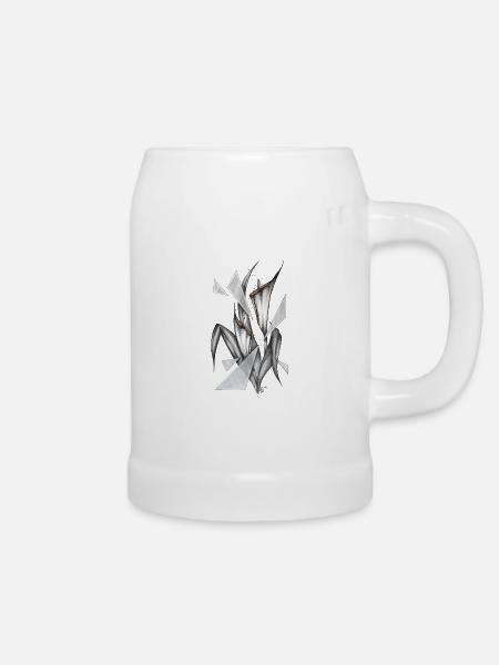 Calla - Bierkrug - Weiß