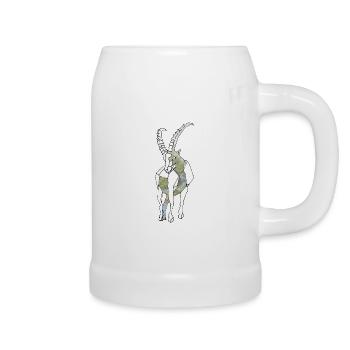 Polygon Capricorn - Bierkrug - Weiß - Rechts