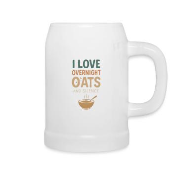 Porridge Breakfast Culture Overnight - Beer Mug - white - Right