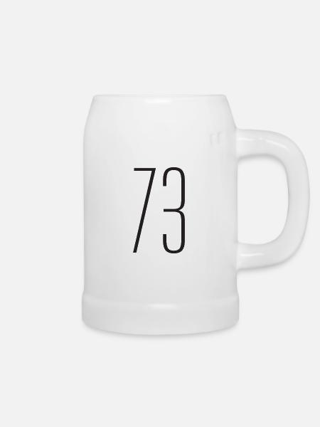 73 - Bierkrug - Weiß