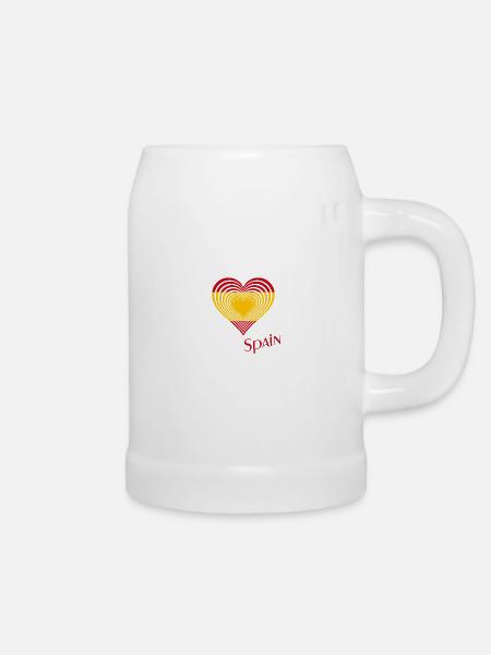Spanien Spain - Bierkrug - Weiß