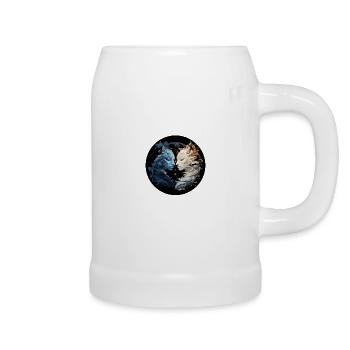 Yin Yang - Beer Mug - white - Right
