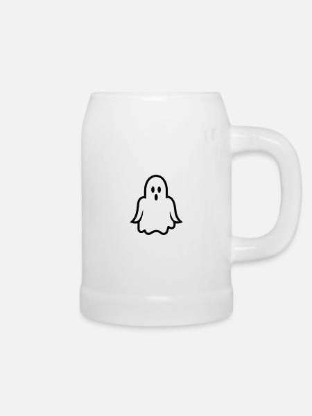 Geist - Bierkrug - Weiß