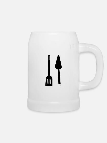 ustensiles de cuisine - Bierkrug - Weiß
