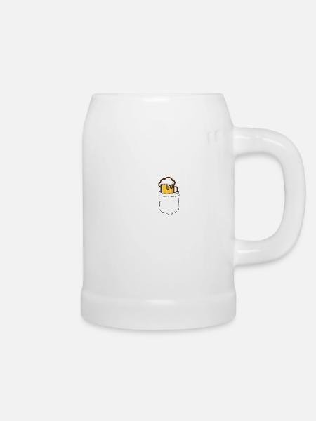 Beer bag - Bierkrug - Weiß