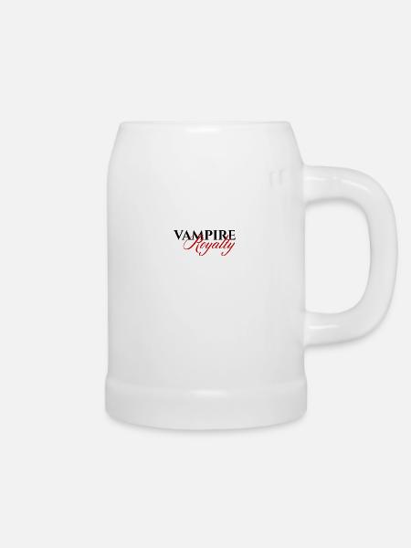 Fantasy / Vampire / Dracula: Vampire Royalty - Bierkrug - Weiß