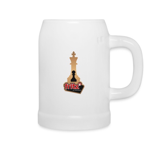 Fritz 19 Chess King and Pawn - Beer Mug
