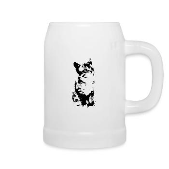 All Cat - Beer Mug - white - Right