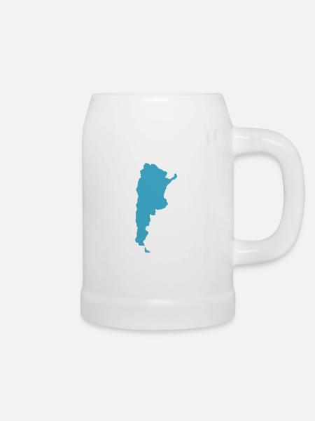 Argentinien - Bierkrug - Weiß